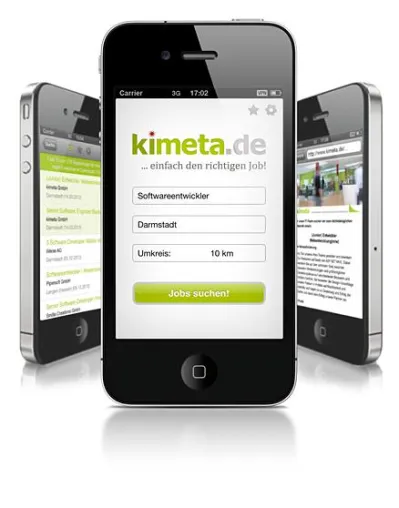 Bild: Kimeta launcht App für die mobile Jobsuche