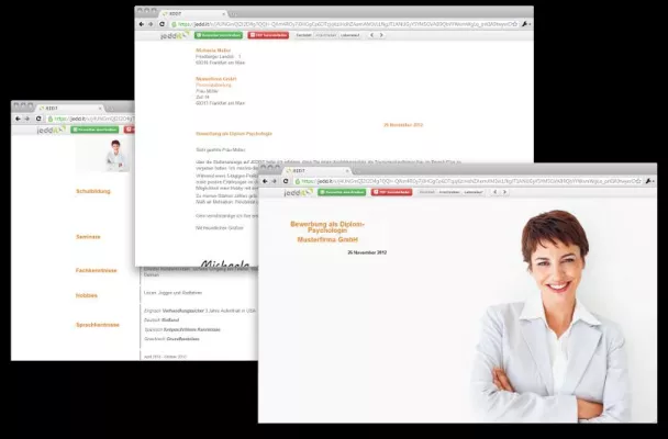 Bild: Diese Vorteile hat eine Bewerbungshomepage