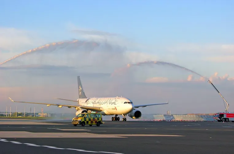 Frankfurt – Chengdu gestartet Bild: Frankfurt – Chengdu gestartet