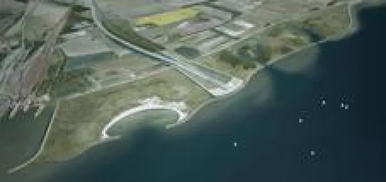 ALLSATund AXIO-NET sichern satellitengestützt Bau des Fehmarnbelt-Tunnels Bild: ALLSATund AXIO-NET sichern satellitengestützt Bau des Fehmarnbelt-Tunnels