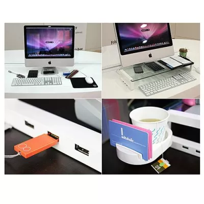 Ordnungssystem für den Schreibtisch mit integriertem USB-Hub Bild: Ordnungssystem für den Schreibtisch mit integriertem USB-Hub