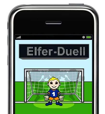 Bild: Elfer-Duell - Fussball als iPhone-App