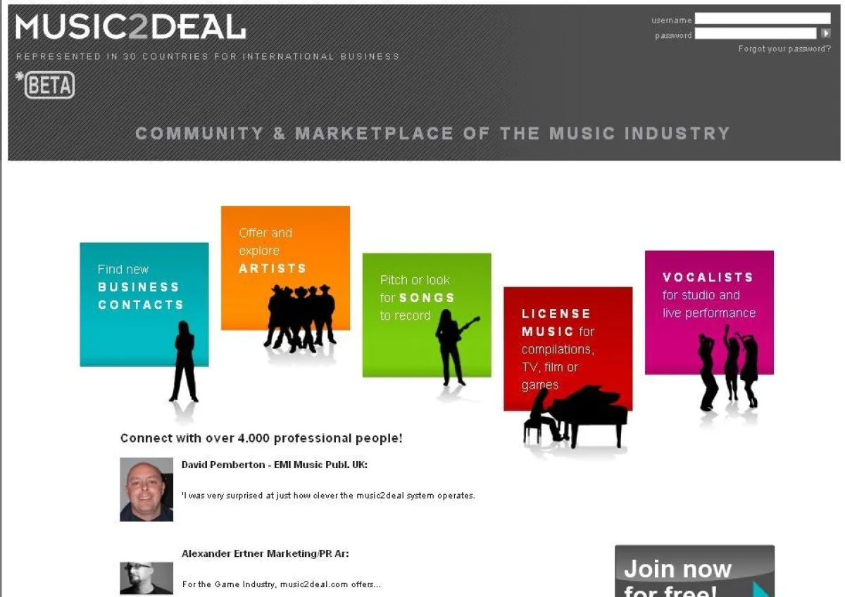 www.music2deal.com