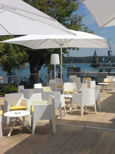 Bild: Loungemobiliar von eventwürze auf der Internationalen Bodenseewoche 2009