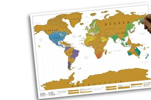 Scratch Map Weltkarte neu im Red Dot Shop Bild: Scratch Map Weltkarte neu im Red Dot Shop