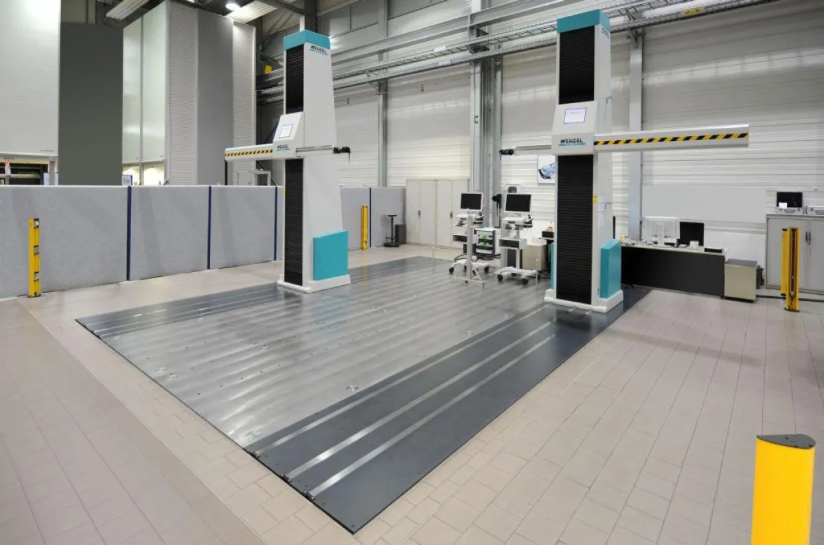 Ein RAX Duplexsystem im Messraum bei VW in Wolfsburg.