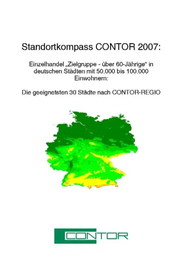 Die geeignetsten Städte für den Einzelhandel in Deutschland - Contor-Regio-Studien auf vorlagen.de Bild: Die geeignetsten Städte für den Einzelhandel in Deutschland - Contor-Regio-Studien auf vorlagen.de
