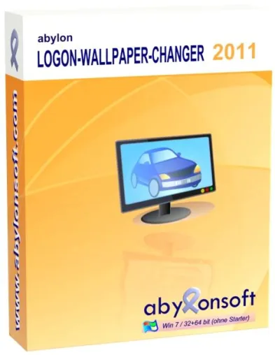 Bild: abylon LOGON-WALLPAPER-CHANGER individualisiert den Anmeldebildschirm