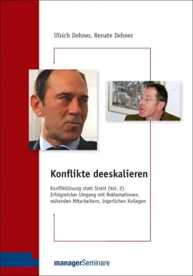 Bild: Konflikte deeskalieren - 2. Teil der DVD-Trainingsserie „Konfliktlösung statt Streit“