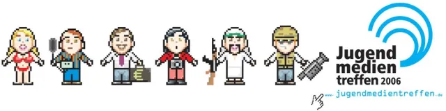 Medien ohne Verantwortung? Jugendmedientreffen 2006 in Halle Bild: Medien ohne Verantwortung? Jugendmedientreffen 2006 in Halle