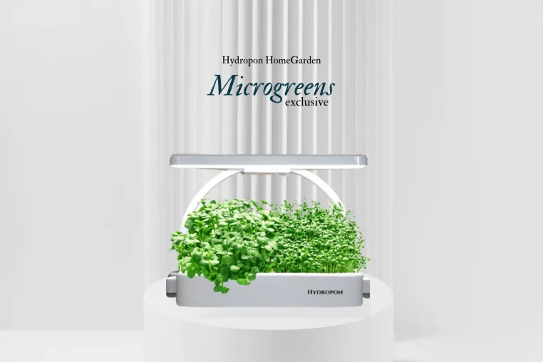 Bild: Hydropon HomeGarden revolutioniert den urbanen Anbau mit der neuen smarten Microgreens-Station 