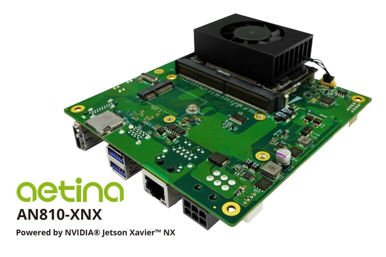 Bild: Aetina stellt neuen, auf der NVIDIA Jetson-Plattform basierten Computer AN810-XNX vor