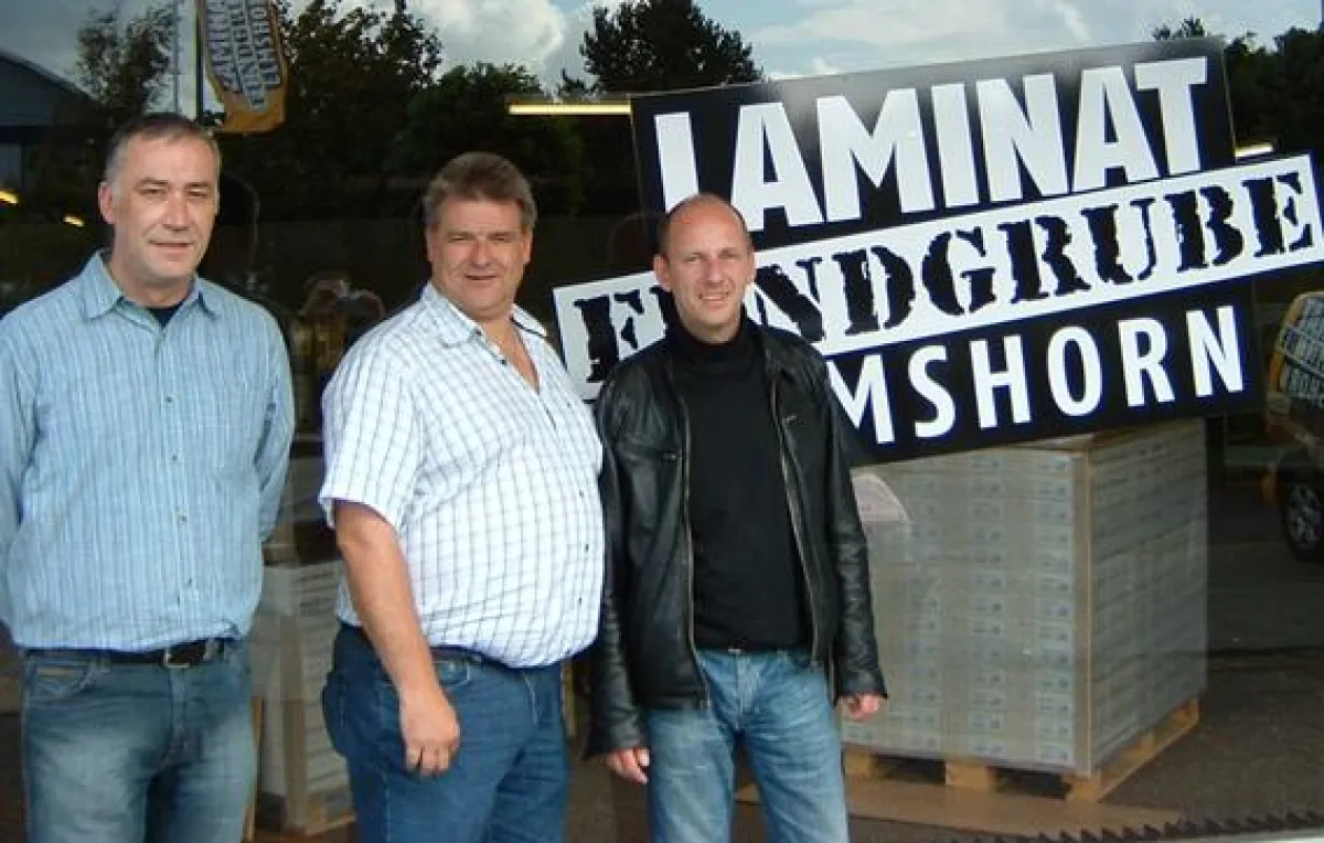 Andreas Laudenbach (KinderLeben) nahm die Spender gerne entgegen