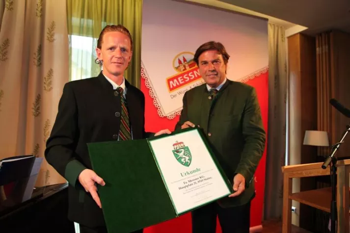 Bild: Steirisches Landeswappen für Messner Wurst in Stainz