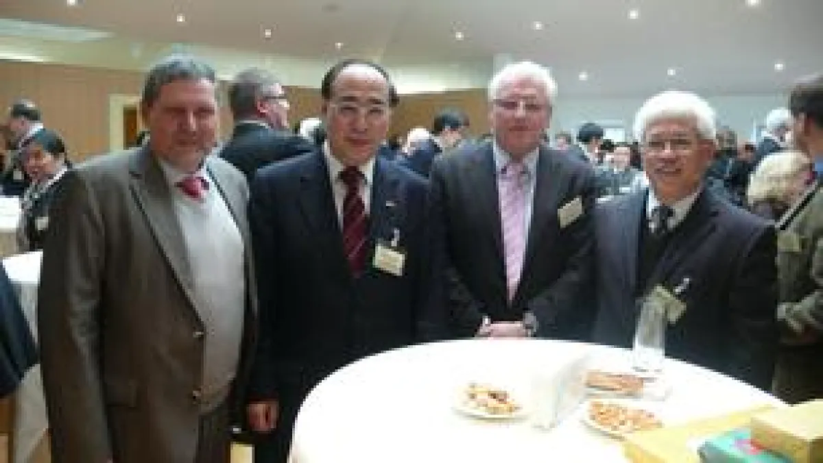 Dr. Dieter Flämig, Chinas Botschafter Wu Hongbo, Director General Eberhard J. Trempel, Qin Hongliang