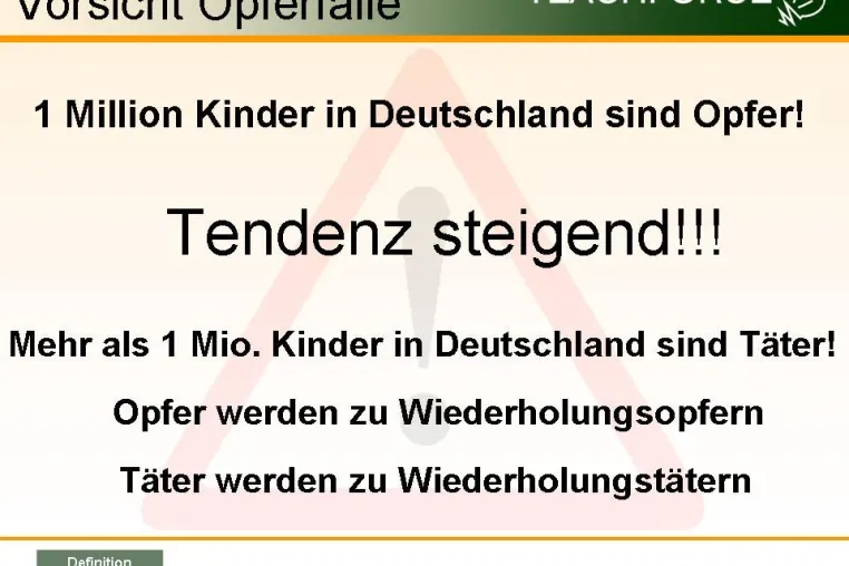 Mobbing in der Schule geht uns alle an Bild: Mobbing in der Schule geht uns alle an