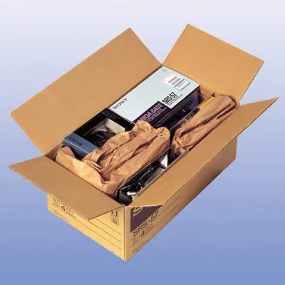 Bild: 100%iger Produktschutz mit flexiblem Papierpolstersystem