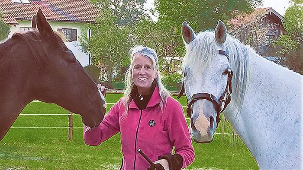 Stephanie Barth informiert auf der Pferd International zu seelischen Traumata und Energieräubern