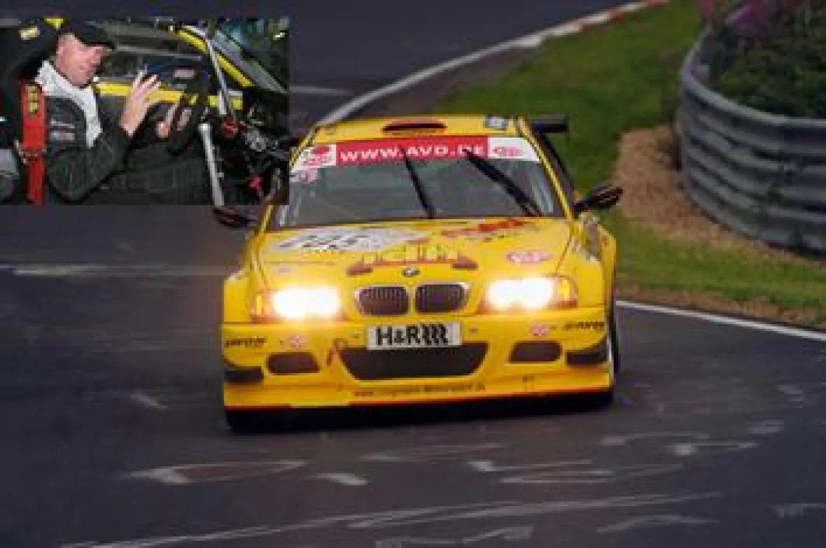 Bester in der Spezialtourenwagenklasse SP5: BMW M3, oben links: Pilot Wolfgang Kudrass