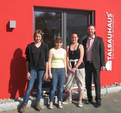 Bild: Girls’Day findet zum ersten Mal auch bei TALBAU-Haus statt