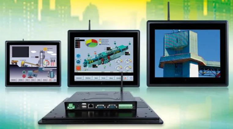 Android Touchpanel-PC`s mit IP65 Front Bild: Android Touchpanel-PC`s mit IP65 Front