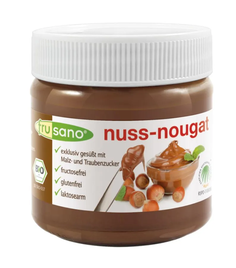 Frusano Bio Nuss-Nougat-Creme laktosearm