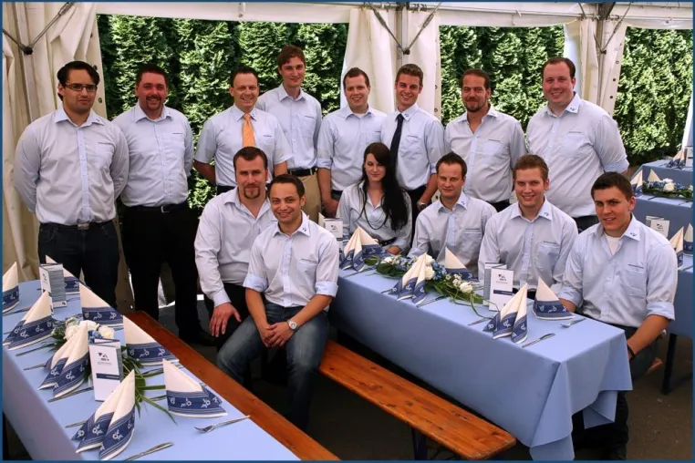 Bild: Die open4business GmbH feierte am 2.7.2010 das 10-Jährige bestehen