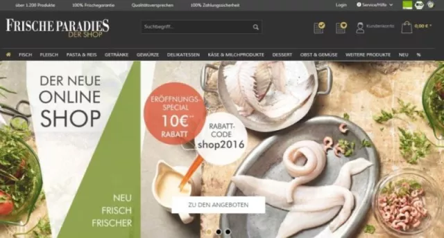 Frischeparadies relauncht Onlineshop: Neues Design, verbesserte Software und mehr Vielfalt Bild: Frischeparadies relauncht Onlineshop: Neues Design, verbesserte Software und mehr Vielfalt