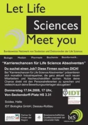 Veranstaltungsreihe - Karrierechancen - Nachwuchskräfte treffen Industriepartner Bild: Veranstaltungsreihe - Karrierechancen - Nachwuchskräfte treffen Industriepartner