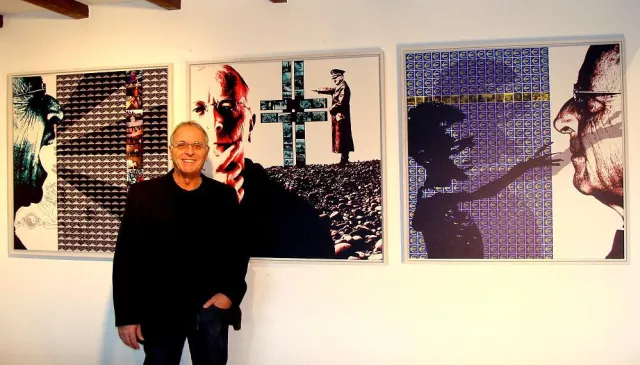 Bild: Kunst und soziales Engagement - Auszeichnung für den Bad Nauheimer Künstler Theo Hues