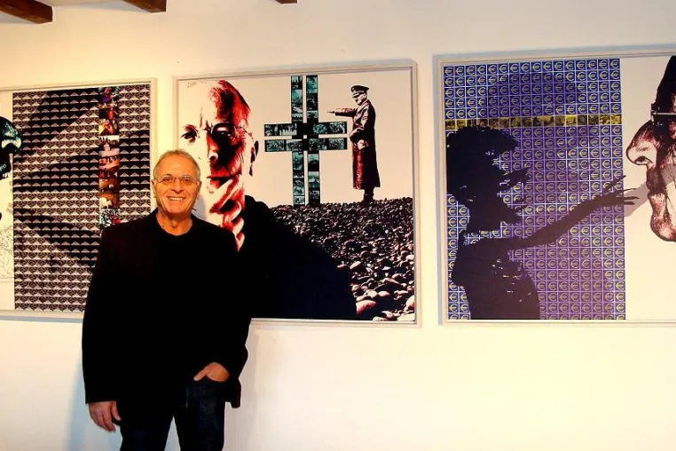 Bild: Kunst und soziales Engagement - Auszeichnung für den Bad Nauheimer Künstler Theo Hues