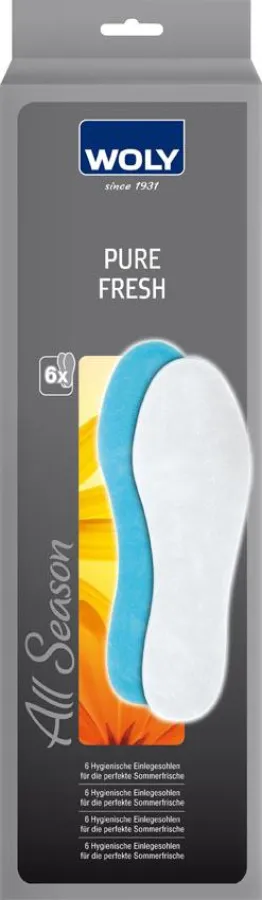 Woly Pure Fresh - die Frischesohle für den Sommer!