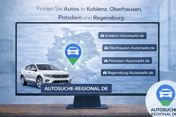 Bild: E-Auto in Koblenz passend finden: lokale Autosuche ordnet nach Laden, Wegen und Nutzung