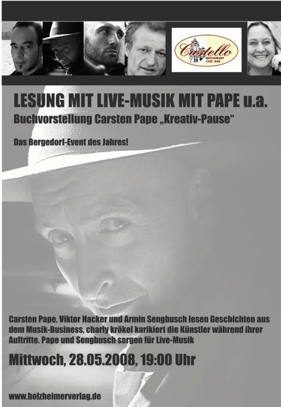 LIVE-EVENT MIT CARSTEN PAPE u.a. IM CASTELLO