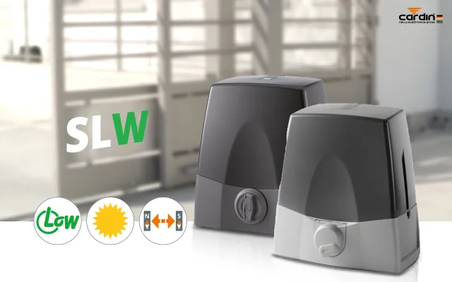 Bild: SLX wird zu SLW – neue Serie bei CARDIN Schiebetor-Antrieben