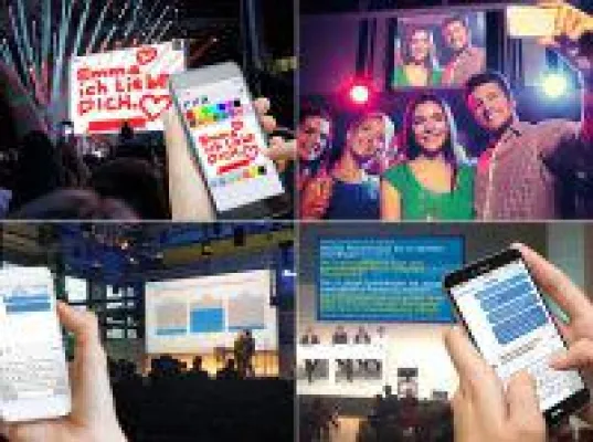 Bild: Mitmachen statt nur dabei sein - mit interaktiven Event-Anwendungen für Veranstaltungen