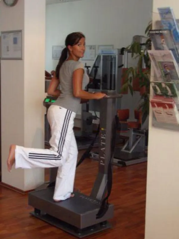 Vibrationstraining auf der PLATE ONE therapy