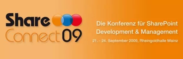 SharePoint Wissensmanagement und Dokumentenmanagement auf der ShareConnect 2009 Bild: SharePoint Wissensmanagement und Dokumentenmanagement auf der ShareConnect 2009