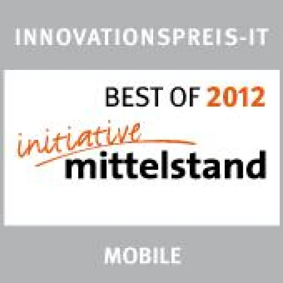 Die Experten-Jury zeichnet in der Kategorie „Mobile“den We4IT docLinkr mit dem Prädikat BEST OF 2012