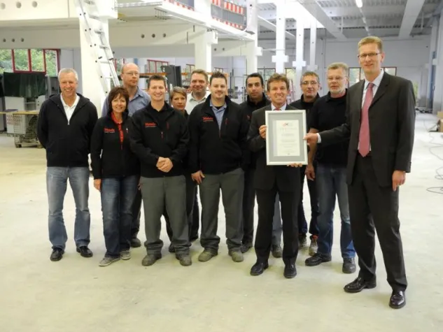 Bild: Auszeichnung für Metoba