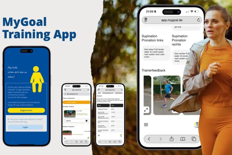 Neue Web-App von MyGoal Training mit integrierter KI-Laufanalyse für Läufer und Triathleten gestartet Bild: Neue Web-App von MyGoal Training mit integrierter KI-Laufanalyse für Läufer und Triathleten gestartet