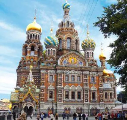 Bild: Per Rad von St. Petersburg nach Moskau