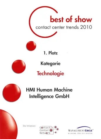 Bild: HMI gewinnt erneut Technologiepreis