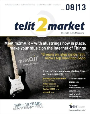 Bild: Neues Telit-Kundenmagazin telit2market steht ab sofort zum Download zur Verfügung