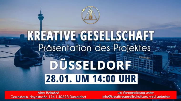 Projekt-Präsentation Kreative Gesellschaft in Düsseldorf Bild: Projekt-Präsentation Kreative Gesellschaft in Düsseldorf