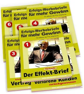 Bild: Neue eBook-Report-Serie - Erfolgs-Werbebriefe für mehr Gewinn