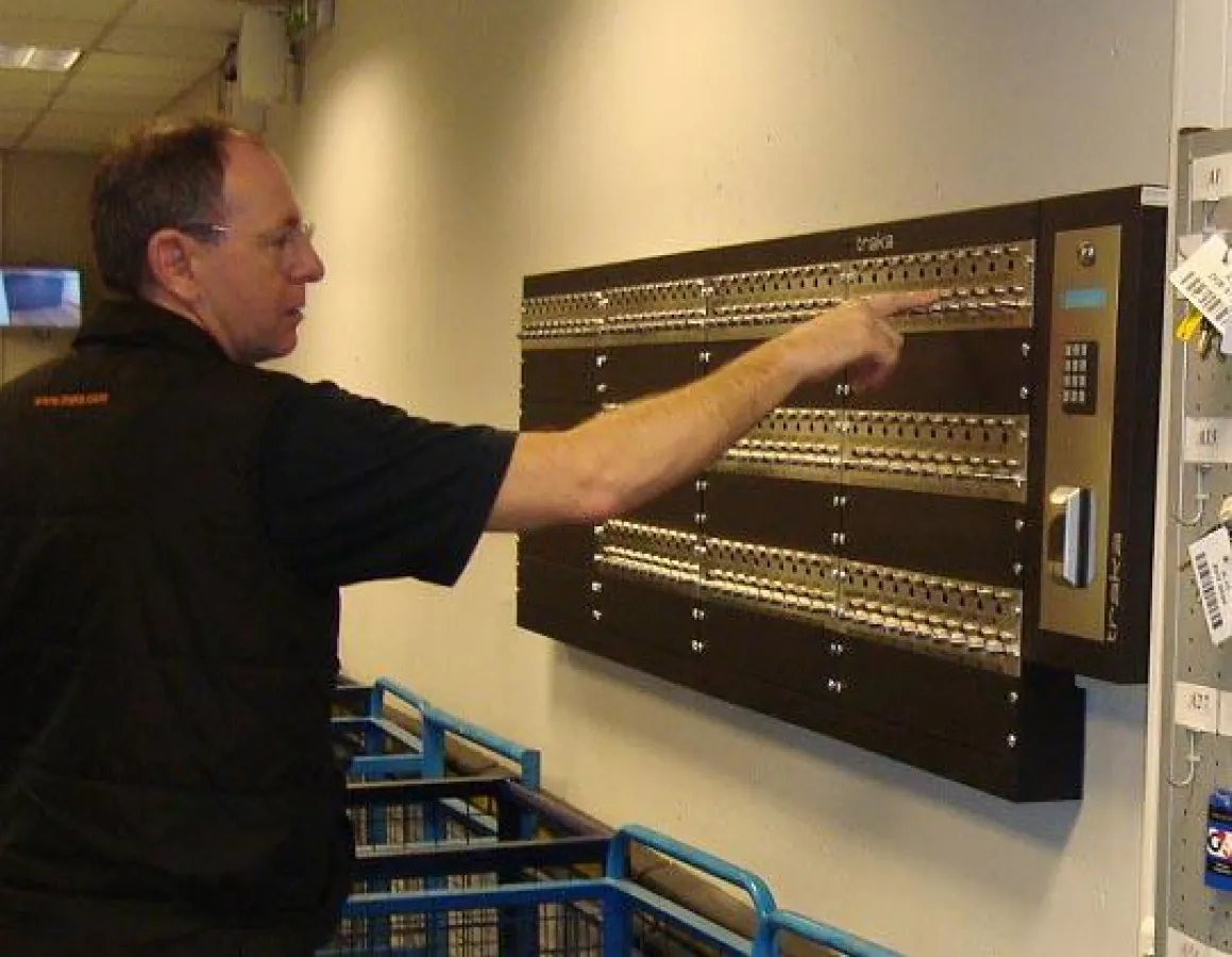 Automatisierte Schlüsselverwaltung mit Protokollierung