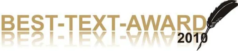 Bild: Katalog „walzvital“ von Bräutigam & Bräutigam mit dem Best-Text-Award in Gold ausgezeichnet