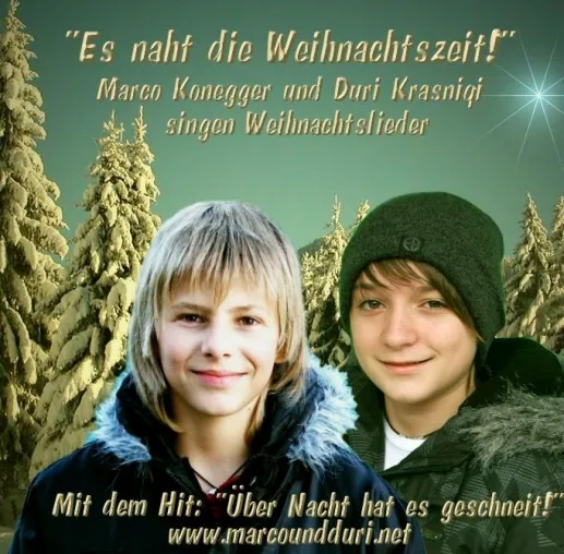 Neues Weihnachtsalbum von Duri Krasniqi und Marco Konegger Bild: Neues Weihnachtsalbum von Duri Krasniqi und Marco Konegger