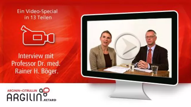 Bild: Video-Special mit dem Arginin-Experten Professor Dr. med. Rainer H. Böger